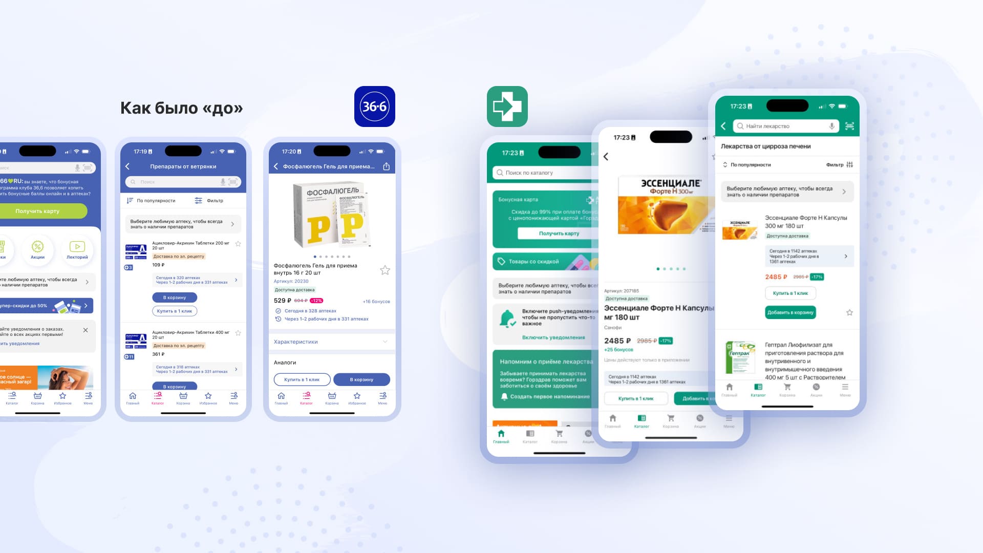 Создали мультибрендовую архитектуру в ePharm: кейс аптеки «36,6» и .redev