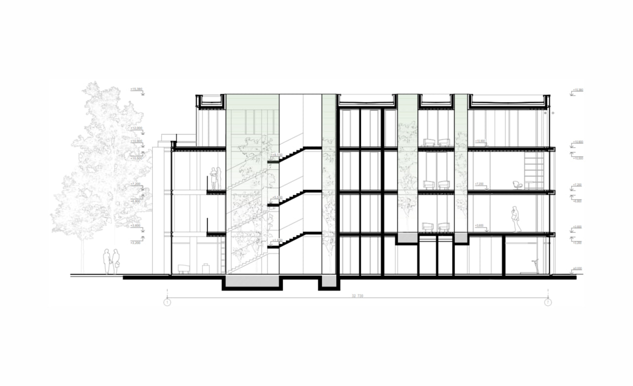 Архитекторы UPG представили проект офисного здания в Ижевске