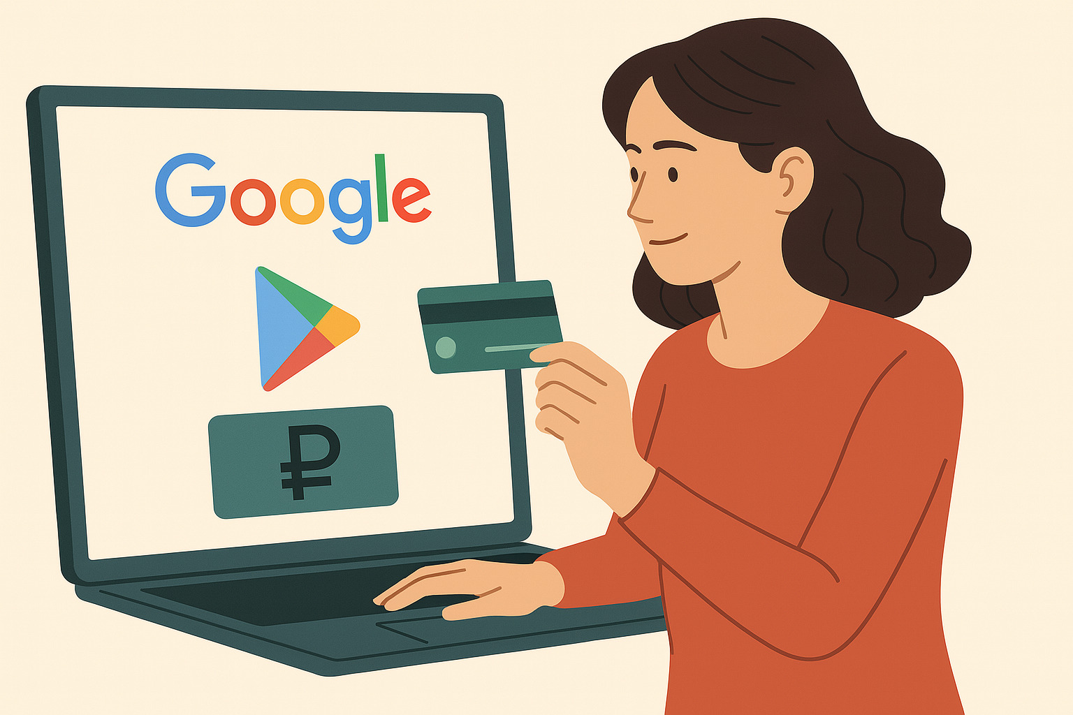 Как оплатить Google и Google Play в России в 2025 году