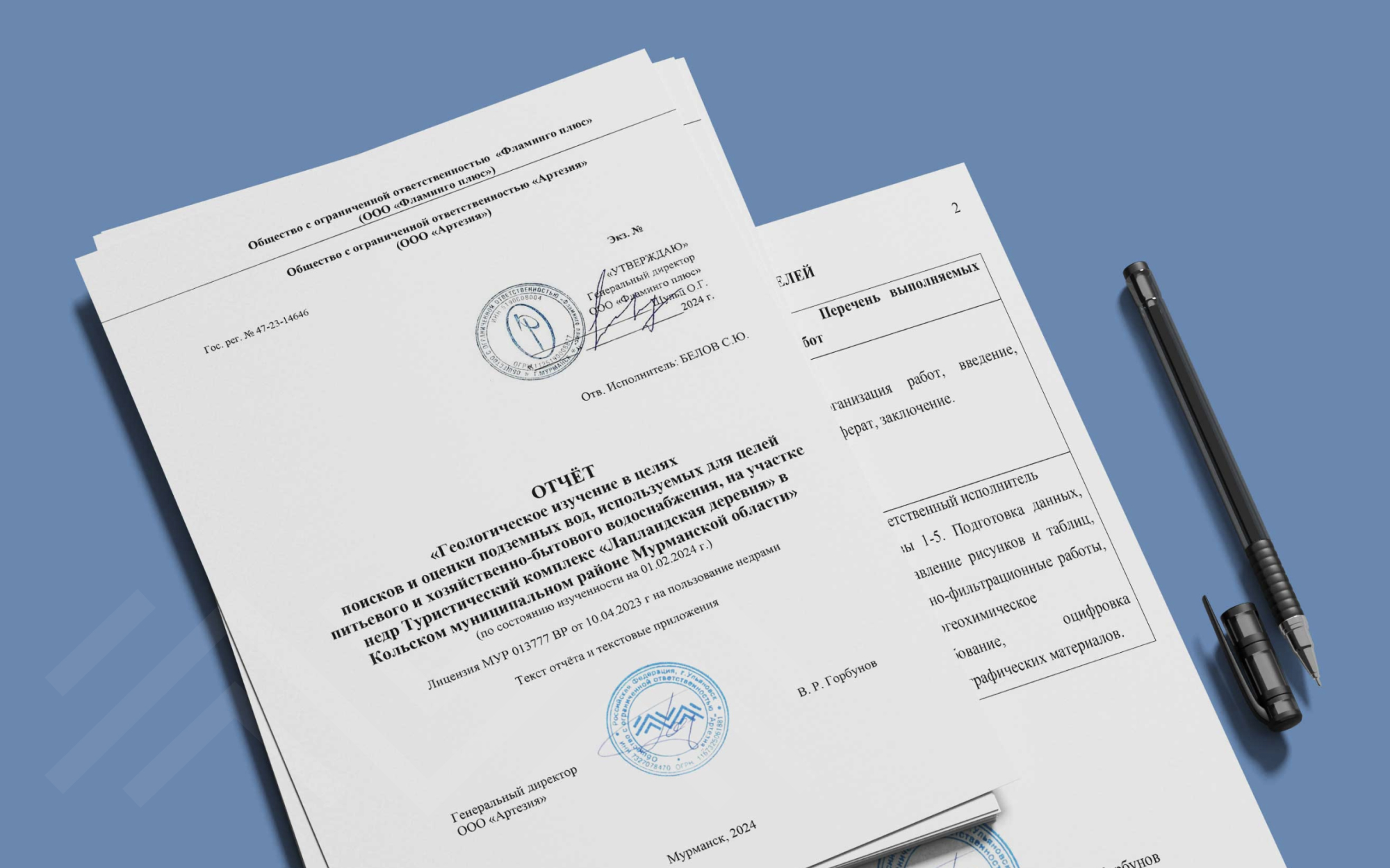 Отчет по оценке запасов подземных вод: назначение, структура и требования