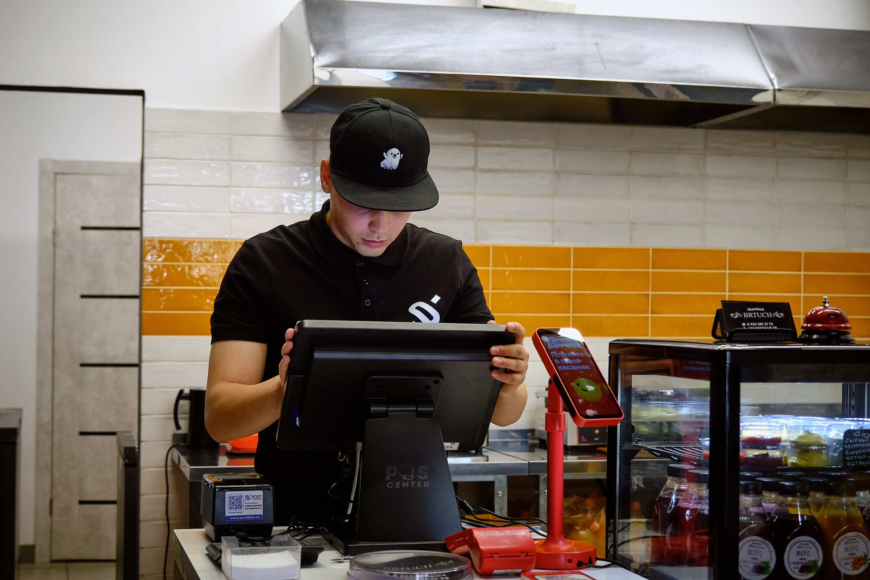 Как проходила модернизация кафе быстрого питания BRTUCH в Красноярске