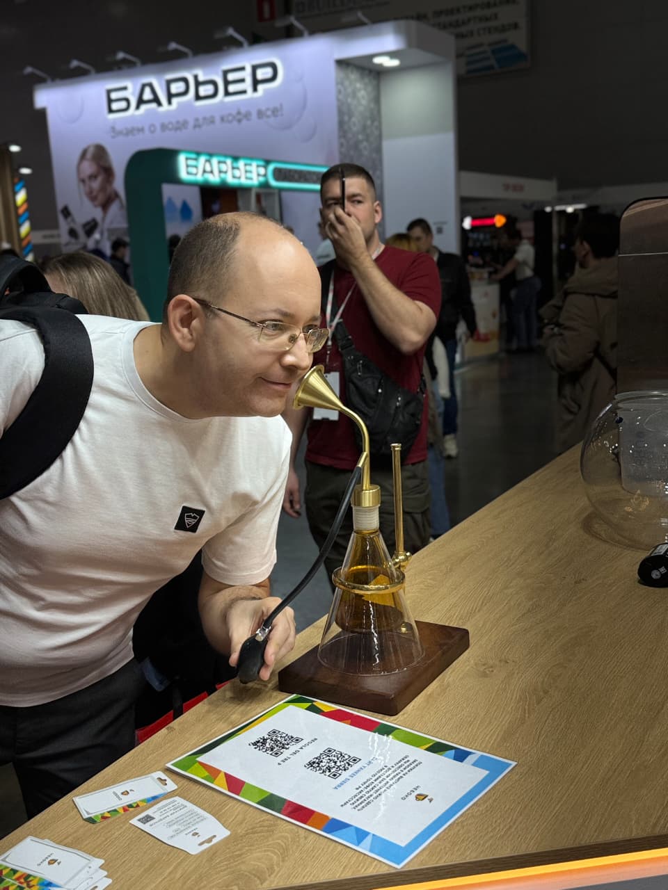 Чебоко — на выставке ПИР Кофе