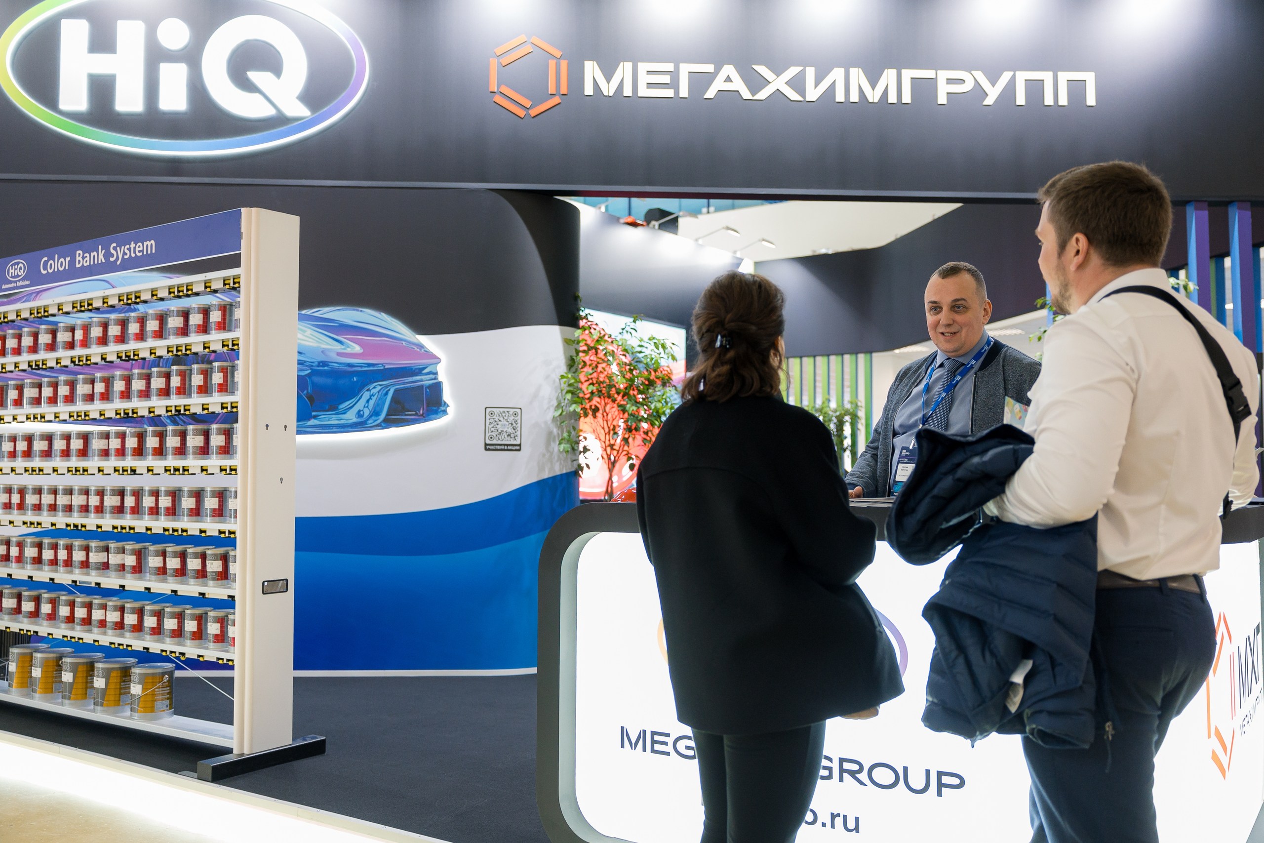 HIQ и «Мегахимгрупп» представили инновации для авторемонта на MIMS 2025