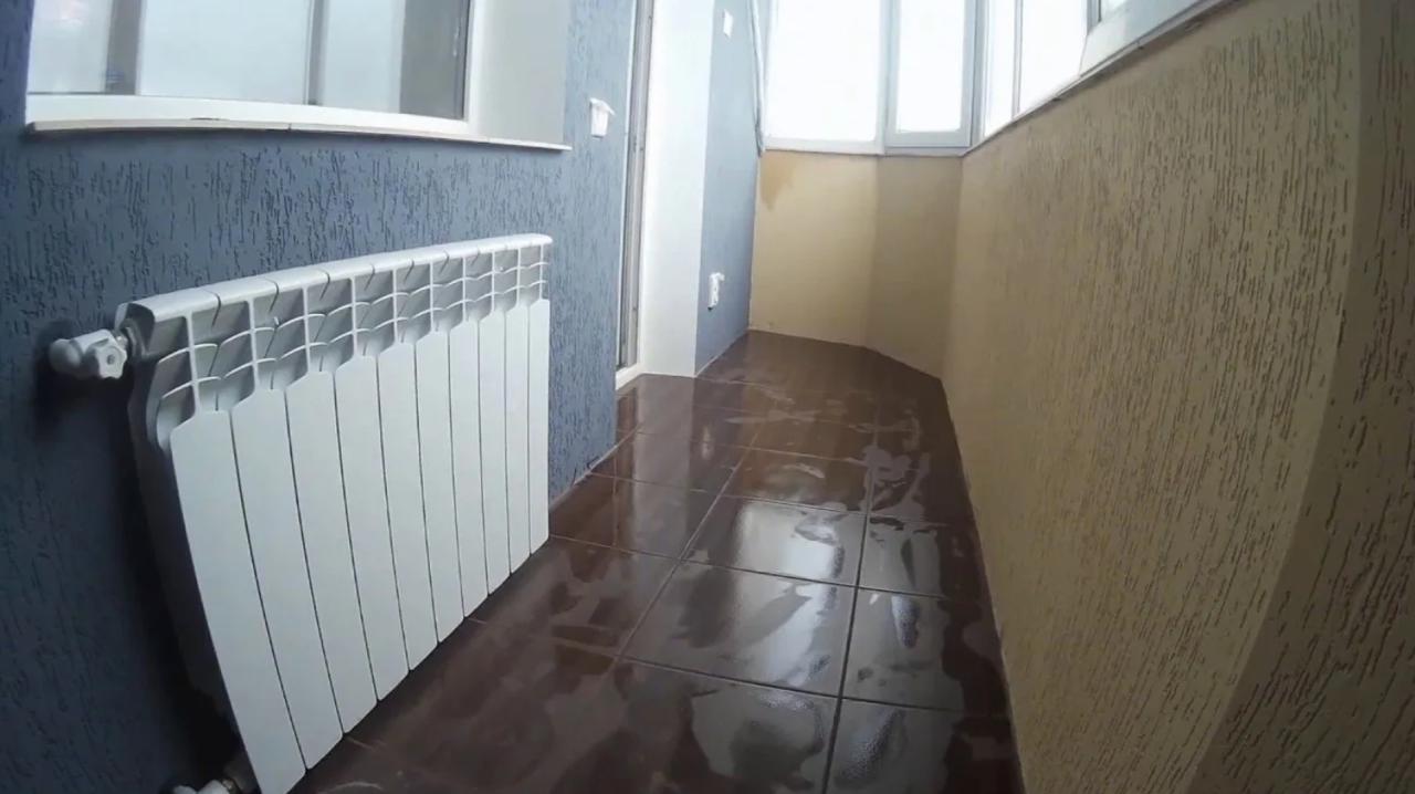 Фото квартиры с батарей на балконе