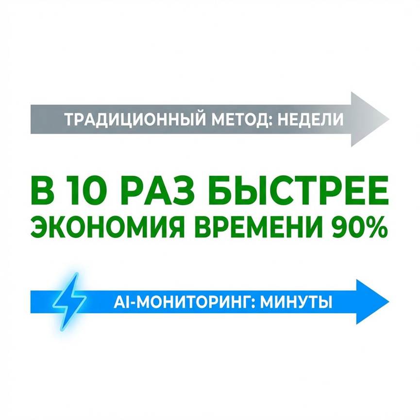 Сравнение традиционного и AI-подхода к конкурентному анализу: недели против минут