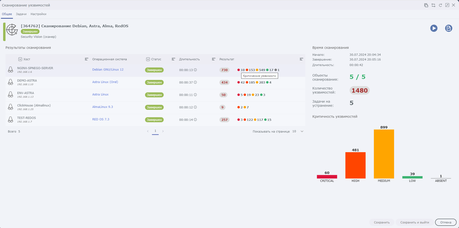 Вышел обновленный продукт Security Vision Vulnerability Management (VM)