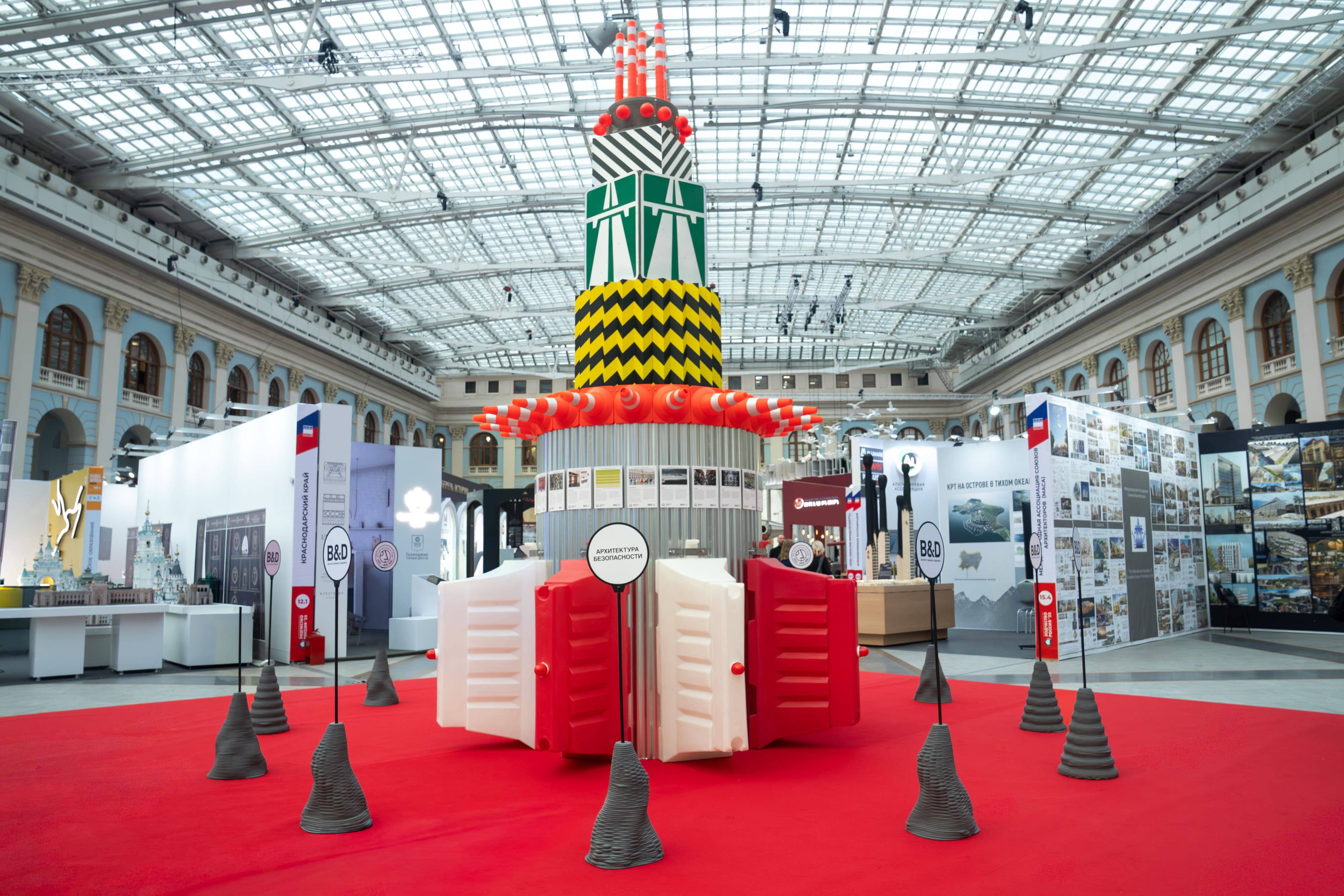 Студенты Института B&D представили арт-объект на Зодчестве 2025