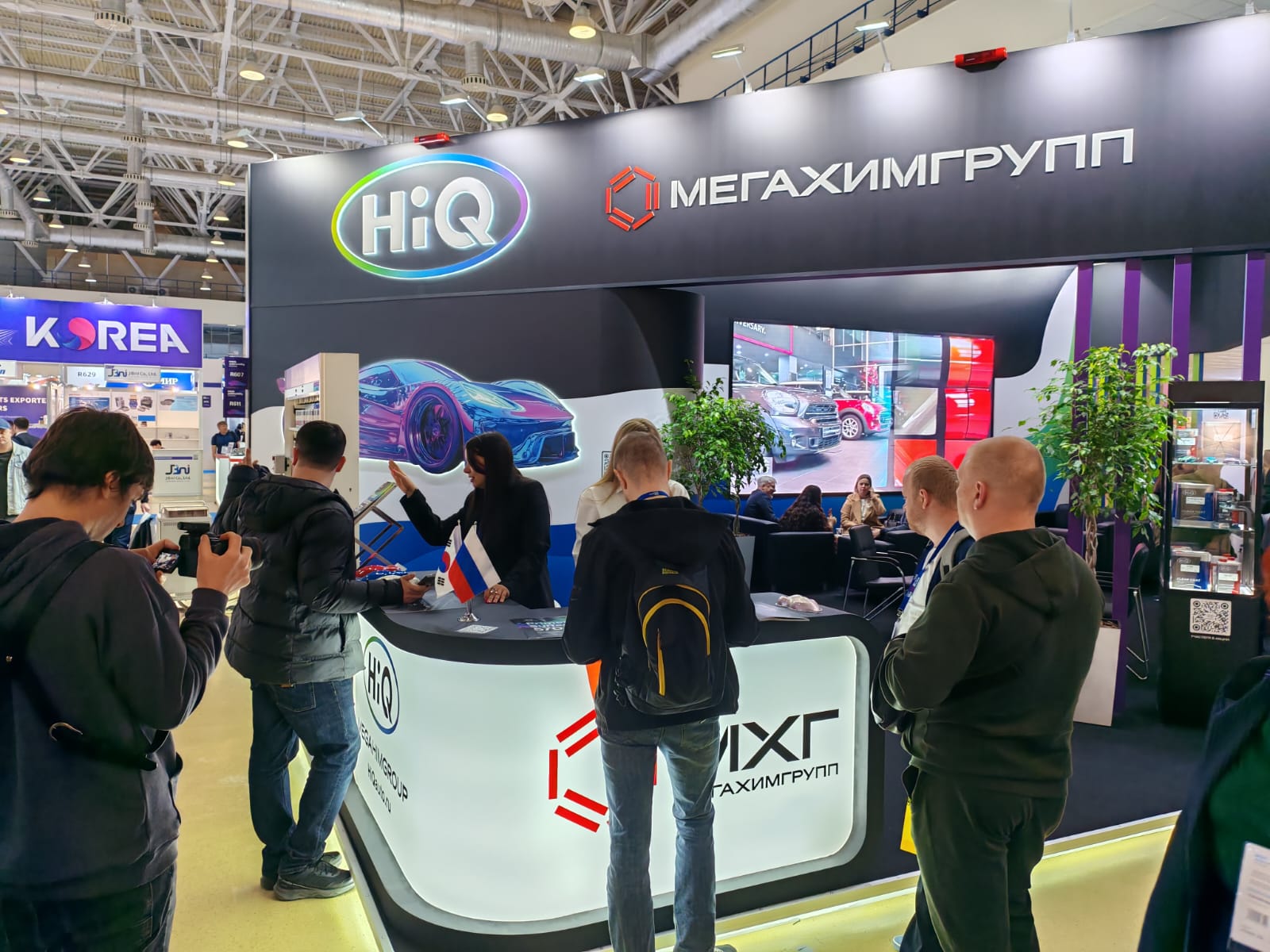 HIQ и «Мегахимгрупп» представили инновации для авторемонта на MIMS 2025