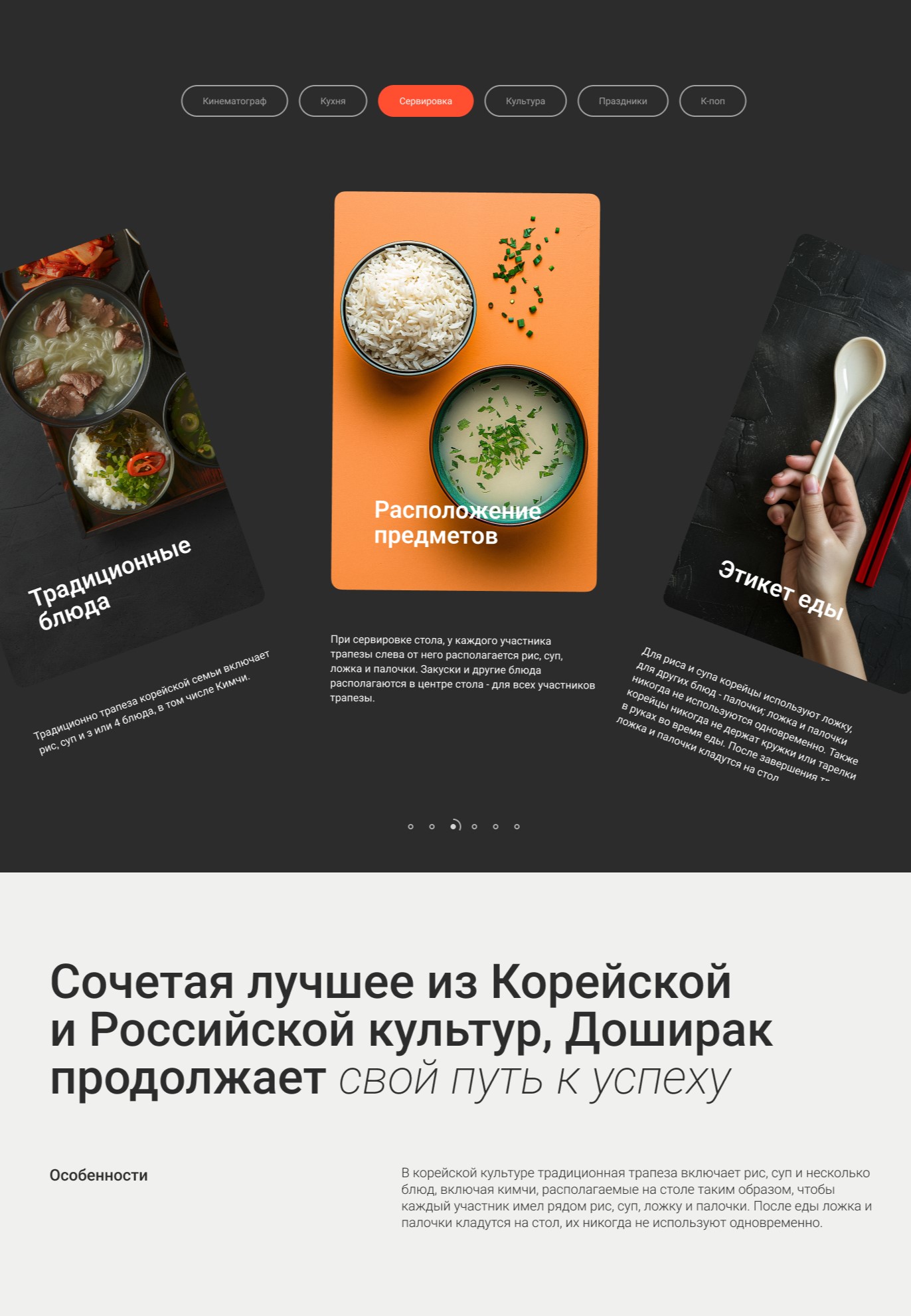 Как мы разработали новый сайт Доширак с культурным акцентом