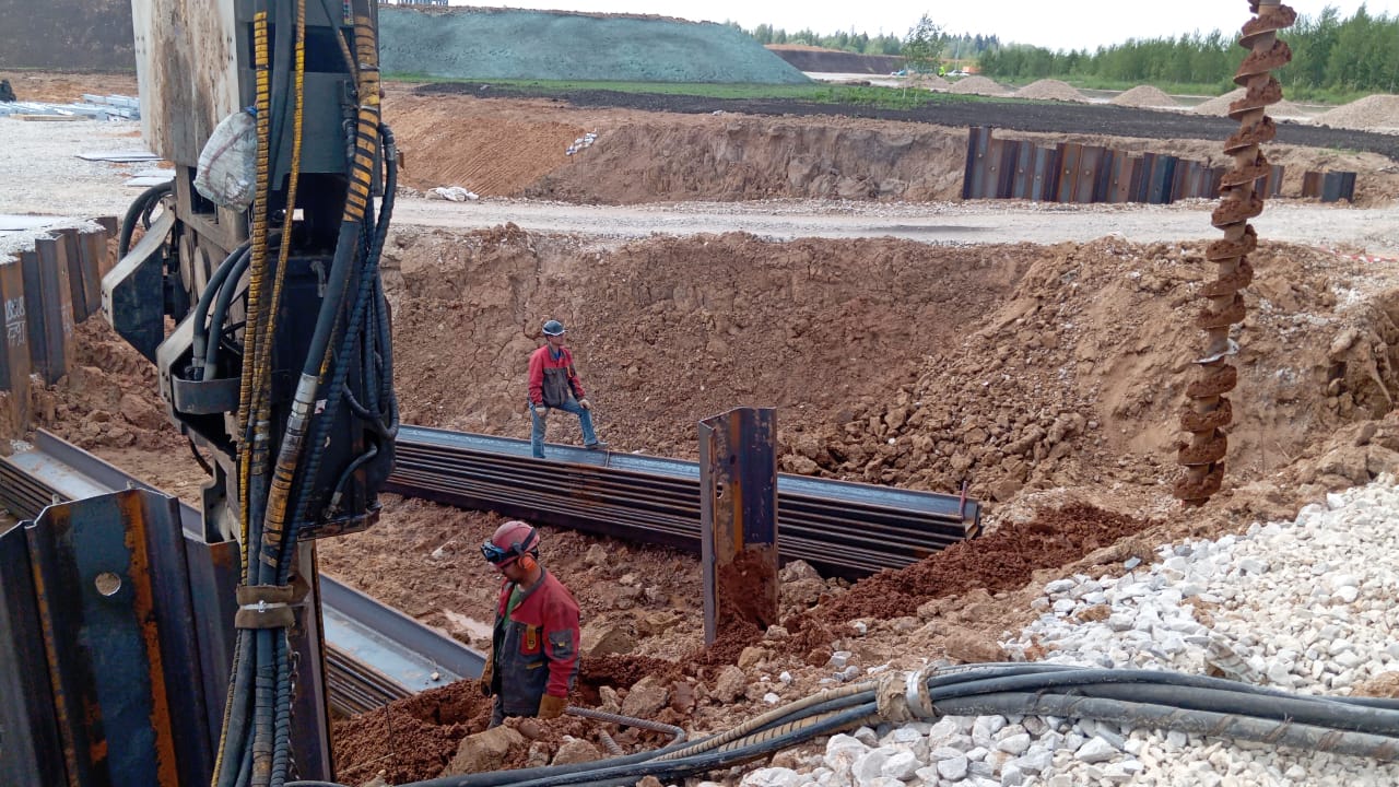 Строительство кинопарка "Москино"