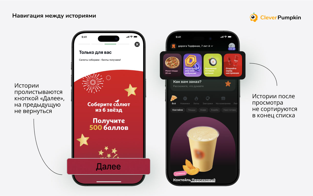 Stories в приложениях: как формат соцсетей увеличивает продажи e-commerce