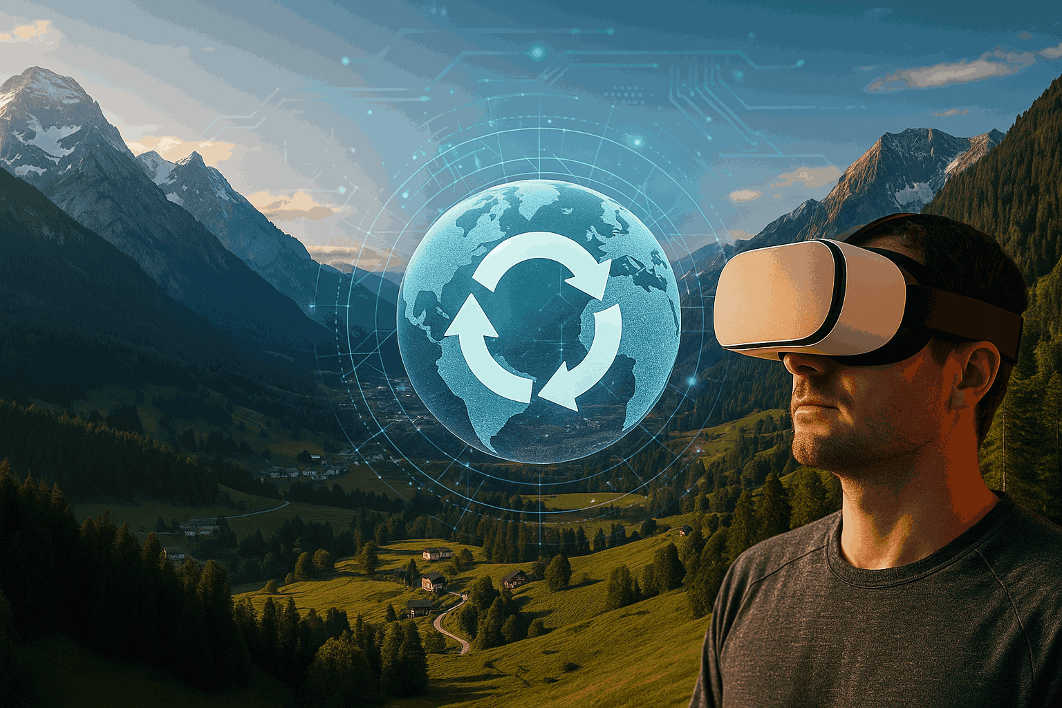 VR-туризм с ИИ: как технологии возрождают индустрию путешествий