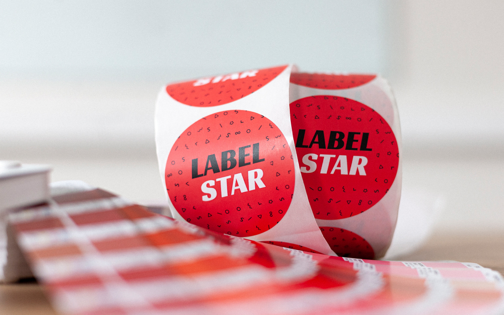 Самоклеящиеся этикетки от компании Labelstar