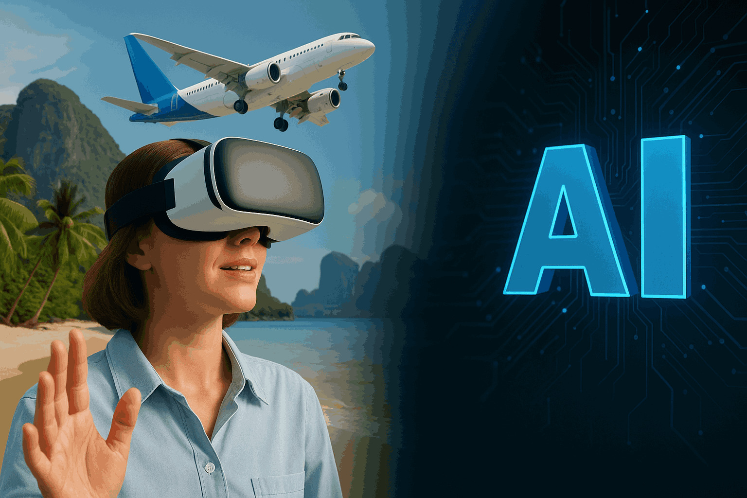 VR-туризм с ИИ: как технологии возрождают индустрию путешествий