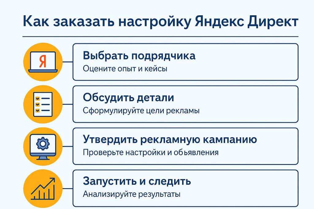 Выбор подрядчика для настройки Яндекс Директ