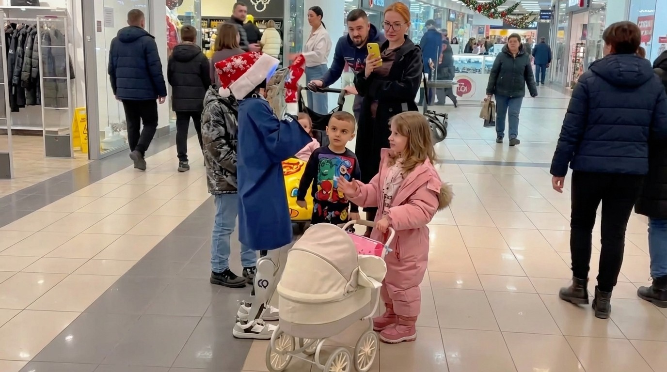 Qubot и «МЕГА Химки» провели выходные с гуманоидом