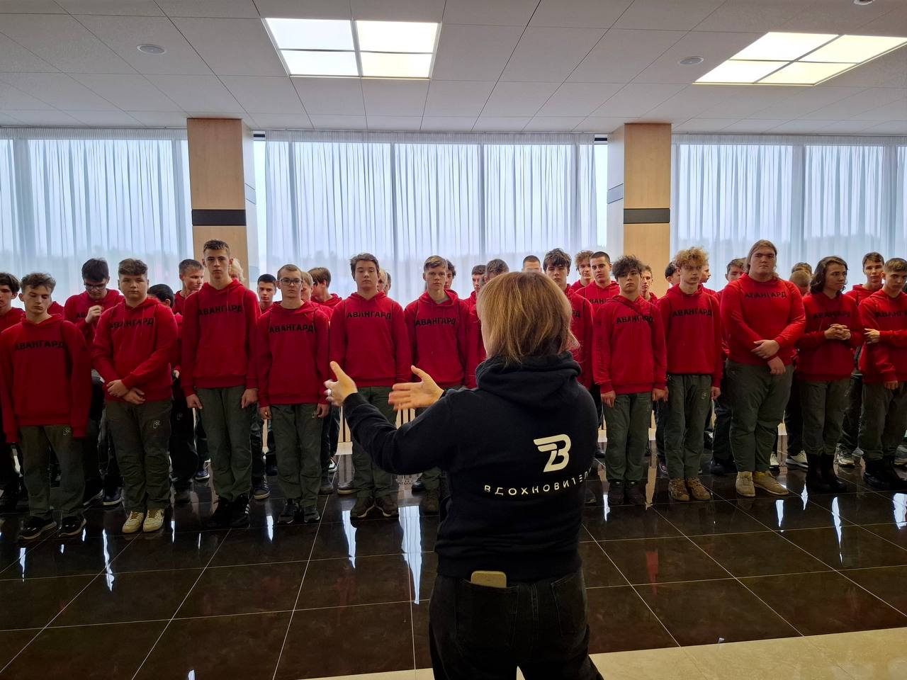 В «Авангарде» юные патриоты с Вдохновителем проложили путь к мечте