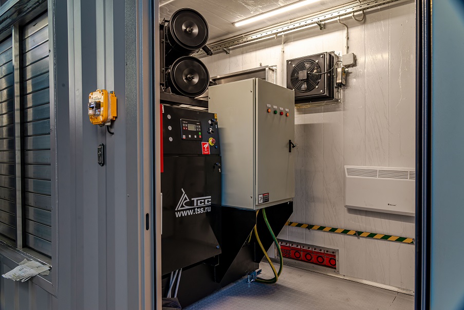 Блок-контейнер для дизель-генераторной установки