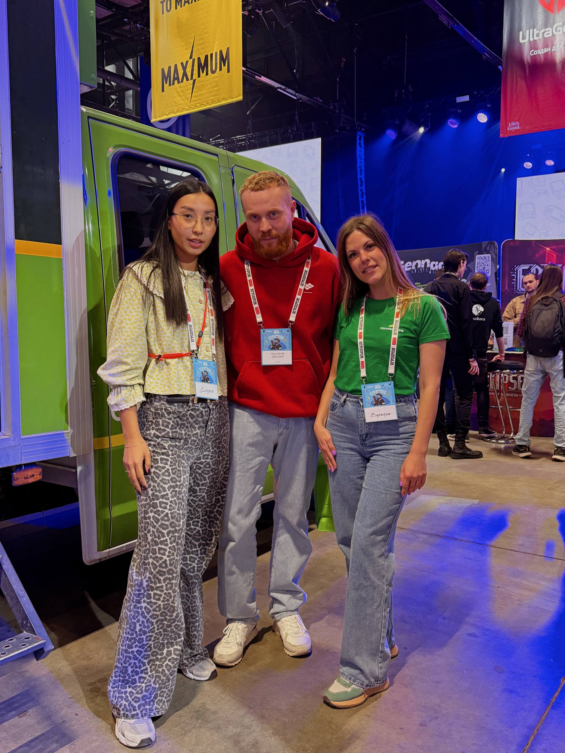 Мобильный офис и игра: «Грузовичкоф» на фестивале «Игропром»