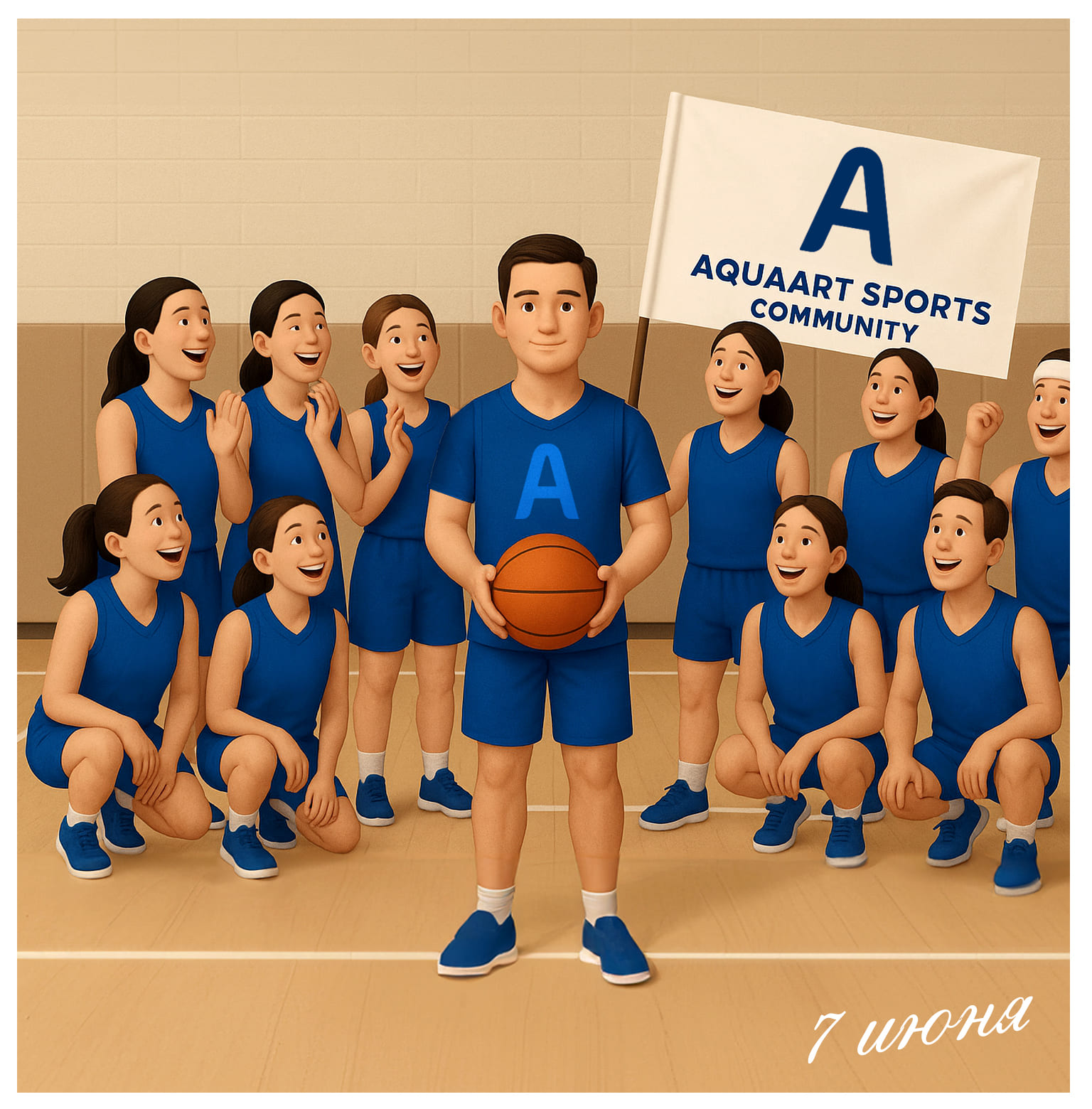 Новости Aquaart Sports Community: укрепление командного духа спортом