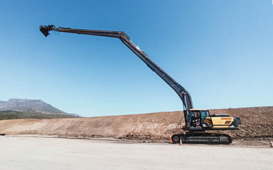 Удлиненное рабочее оборудование (УРО) Long Reach DLR32-22,
