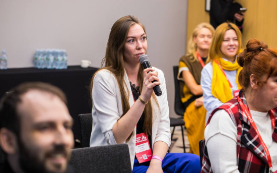 Директор по персоналу ООО "Экоторг М" Анжелика Шишкина на конференции «Новые HR-практики»