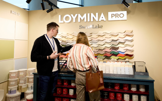 Стенд «Лоймина ПРО» на выставке Общестроительный слёт