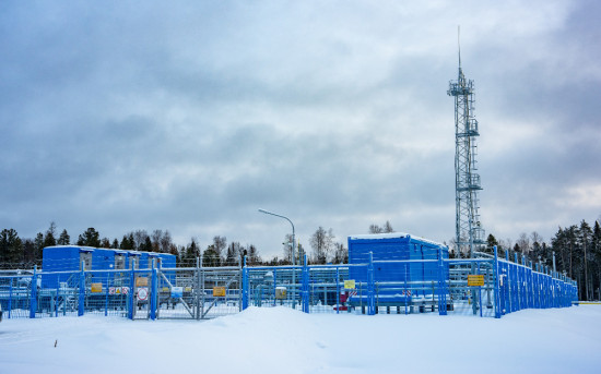 АГРС в поселке Зеленоборск