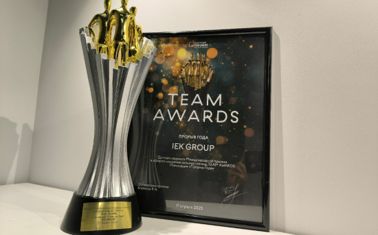 IEK GROUP — обладатель премии Team Awards 2025