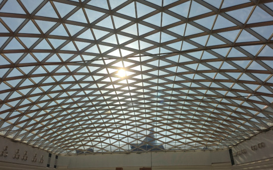 Светопрозрачный купол Политехнического музея в Москве