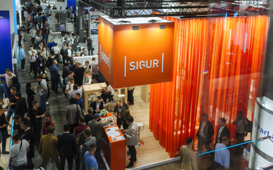 Sigur на выставке Securika Moscow