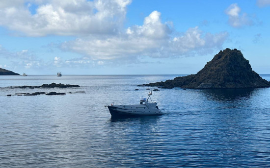 Беспилотный катер «Странник» совершил первую доставку груза в Сахалинской области