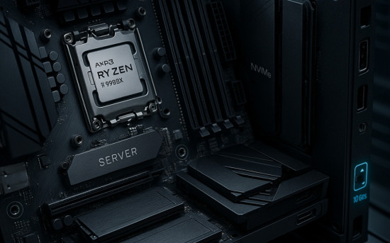 Запустили серверы на Ryzen 9 9950X и обновили Xeon Gold с каналом 10 Гбит