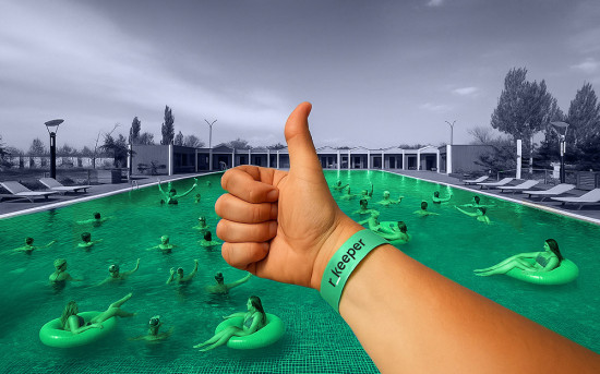 Бассейны на 5840 кв. м без налички