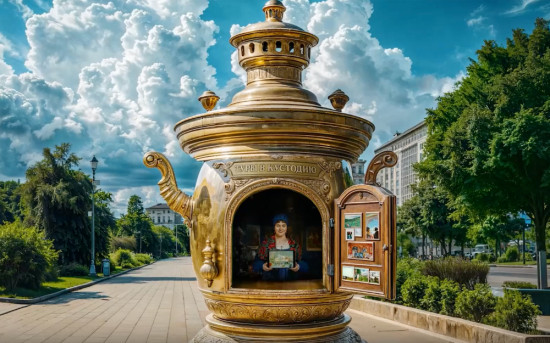 Сбер и СберМаркетинг запустили AI-кампанию к выставке Кустодиева