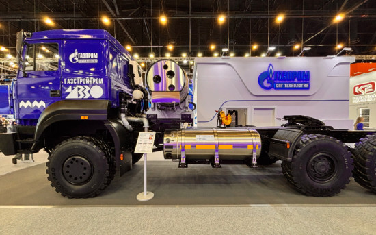 Стенд ООО "Газпром СПГ технологии"