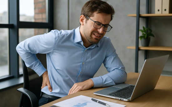 Стресс и спина: как эмоции «зажимают» тело