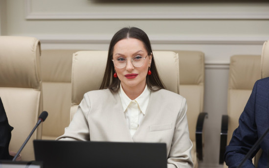 Председатель Союза пиарщиков России на заседании Совета Федерации