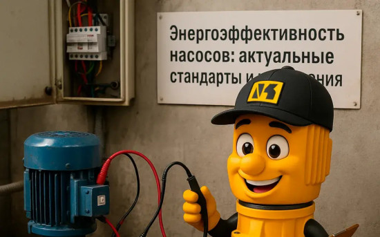 Энергоэффективность насосов: стандарты, требования и практика