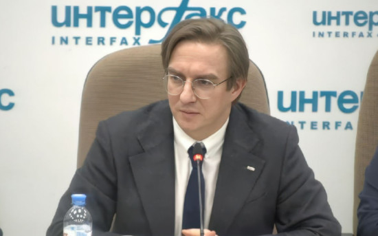 Директор по маркетингу CHINT в России на пресс-конференции в центральном офисе "Интерфакса"