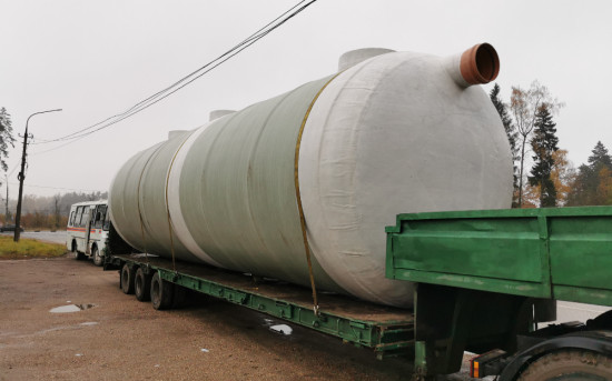 Стеклопластик стал основой современных ливневых очистных сооружений