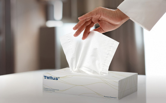 Косметические салфетки для лица Tellus