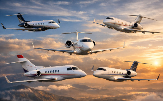ТОП-5 бизнес-джетов, которые формируют рынок частной авиации в России