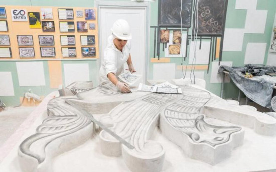 Скульптор компании Enter представила работы на форуме «АРХ Москва»