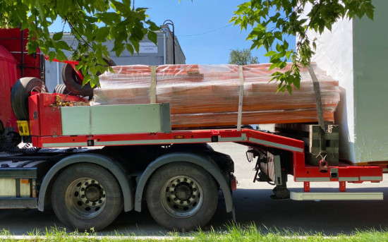 Отгрузка подстанции для сибирского месторождения