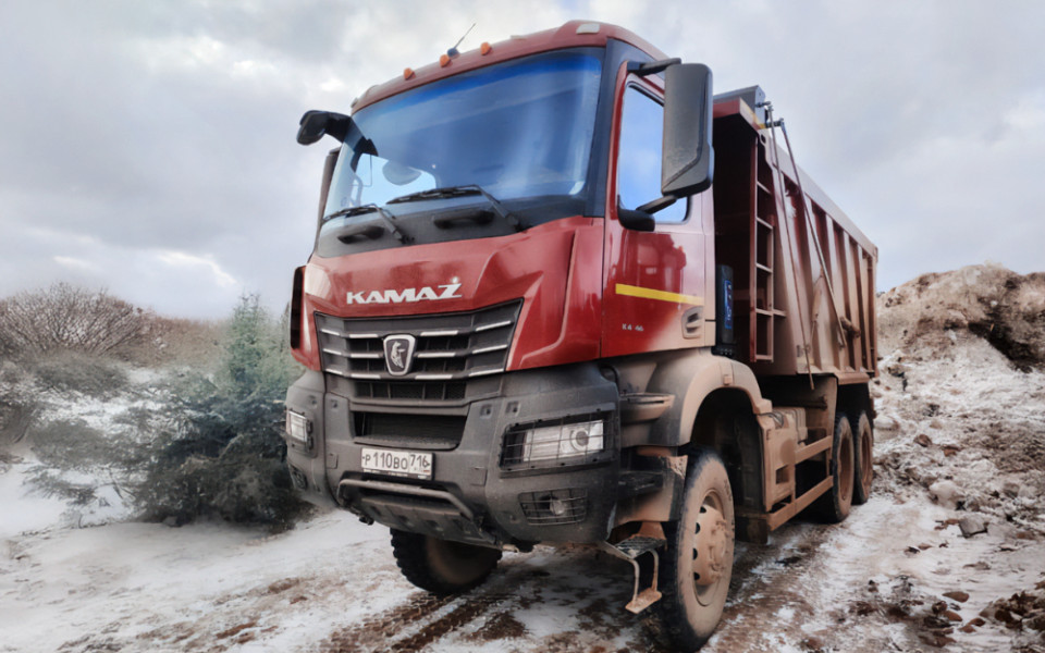 Новый «КАМАЗ» пройдет обкатку на объекте «Газстройпрома»