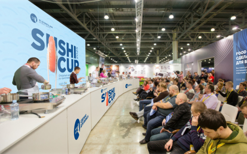Первый чемпионат Sushi Cup пройдет в России на выставке Food Expo
