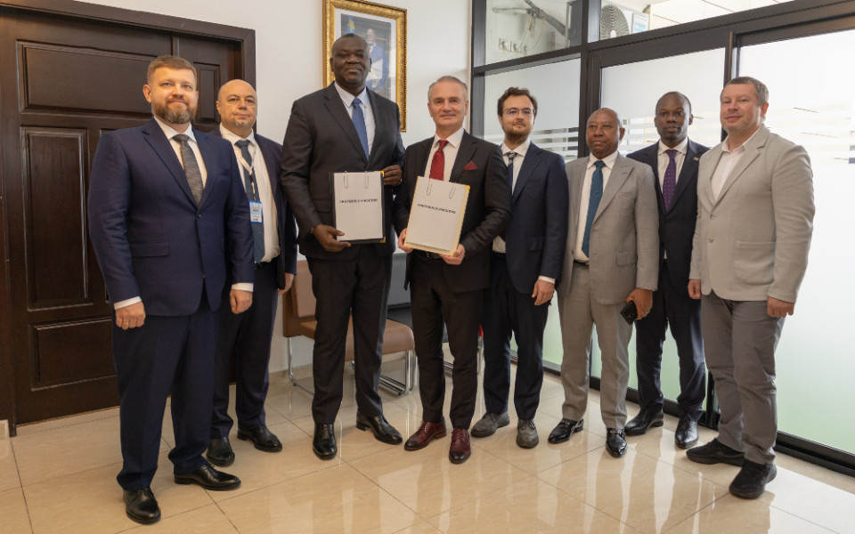 Делегация «Группы Астра» на подписании протокола-соглашения о стратегическом партнерстве в сфере ИТ с правительством Демократической Республики Конго