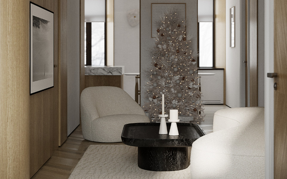 Новогодний интерьер: как объединить эстетику и атмосферу