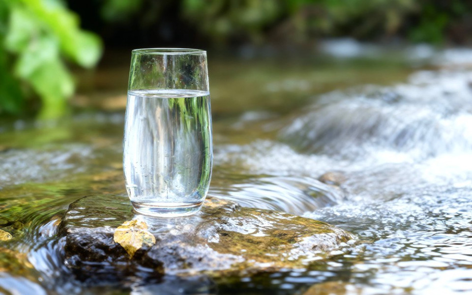Родниковая бутилированная вода подразумевает естественную минерализацию